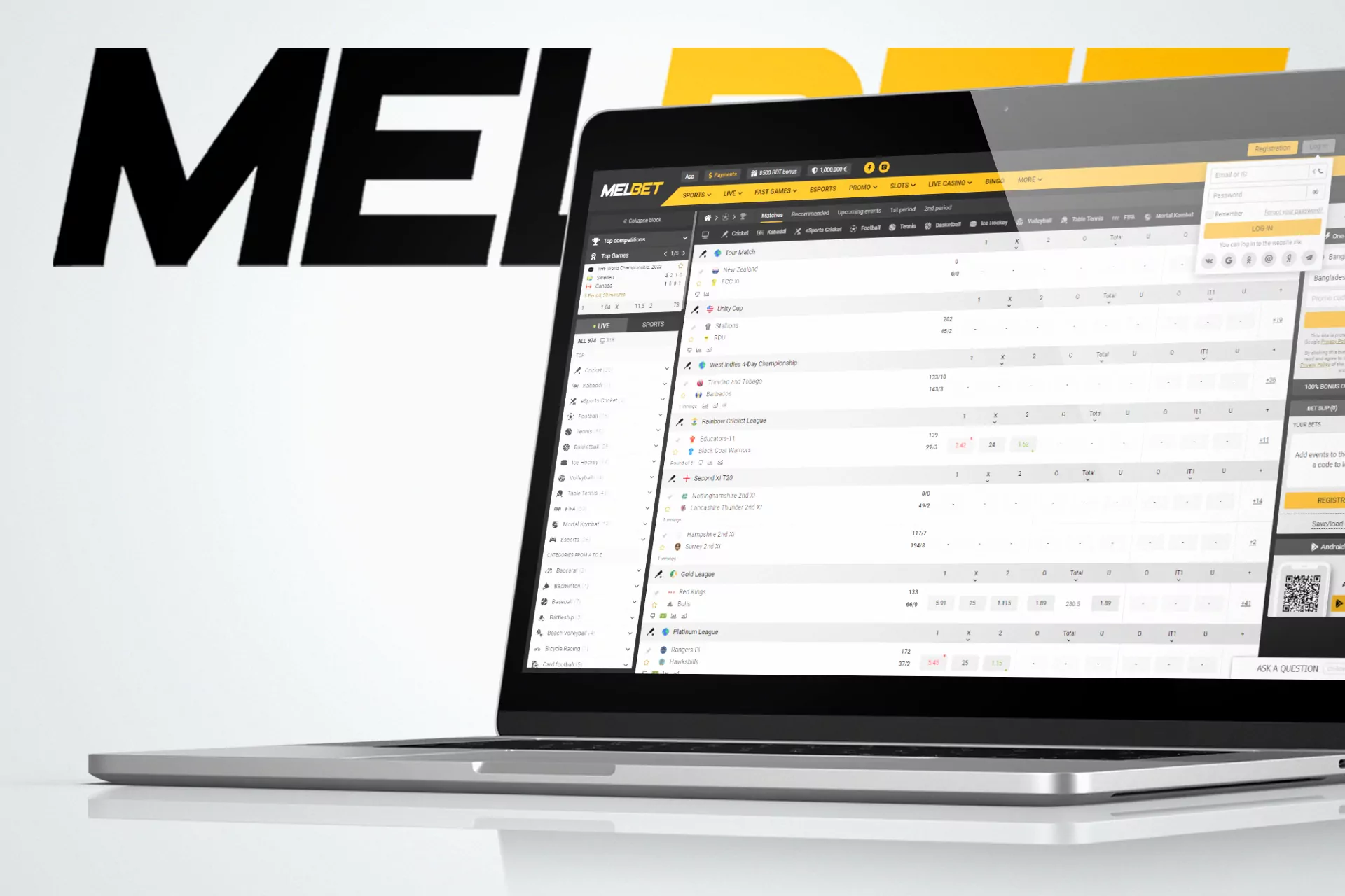 Melbet has an excellent and user-friendly online website for bettors and casino players.