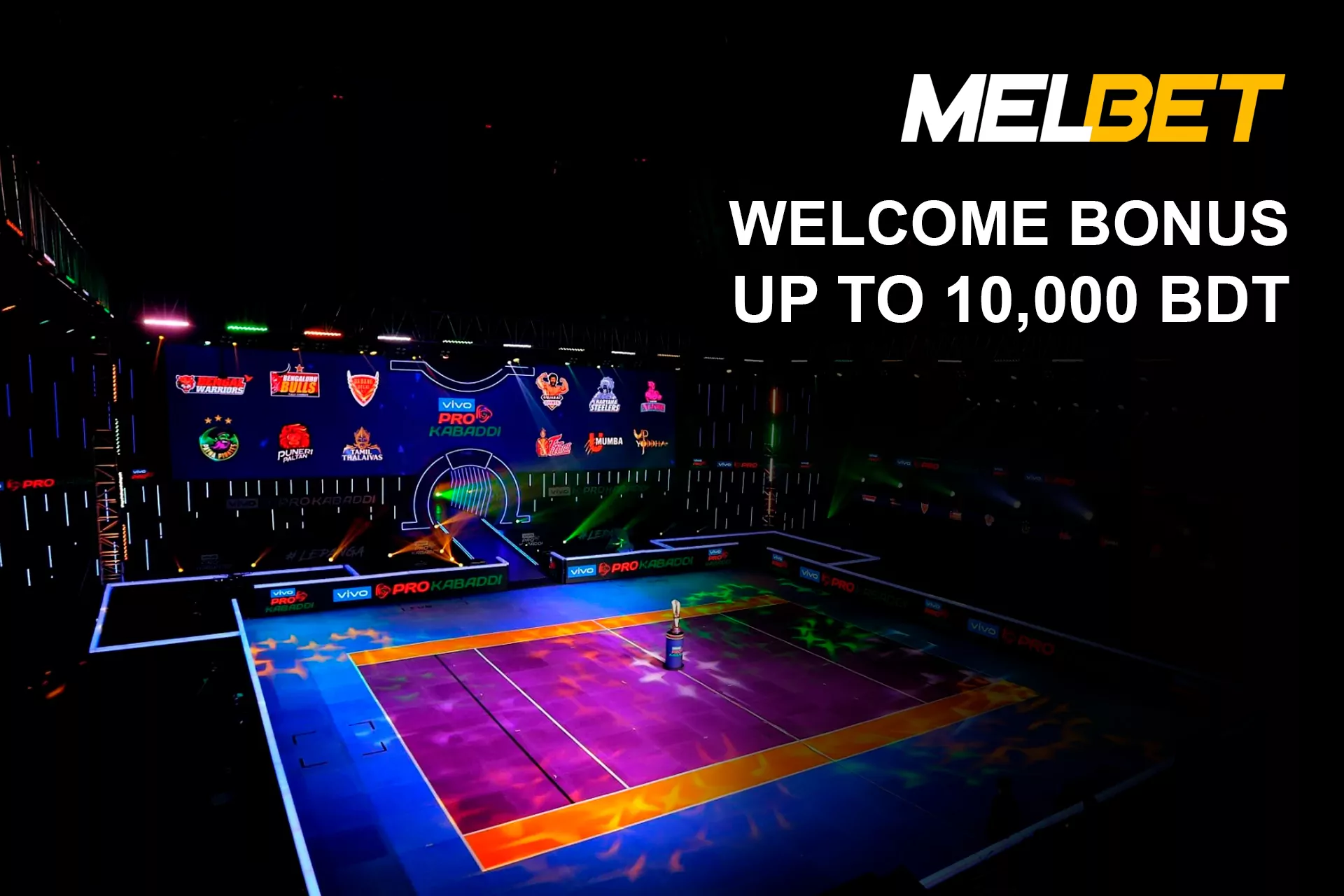 New users can get a welcome betting bonus of up to 10,000 BDT.