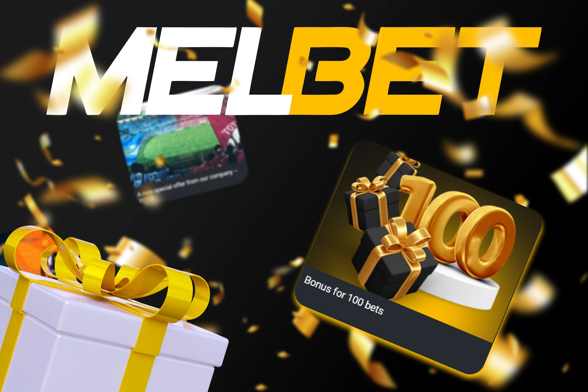 Get a betting bonus on Melbet.
