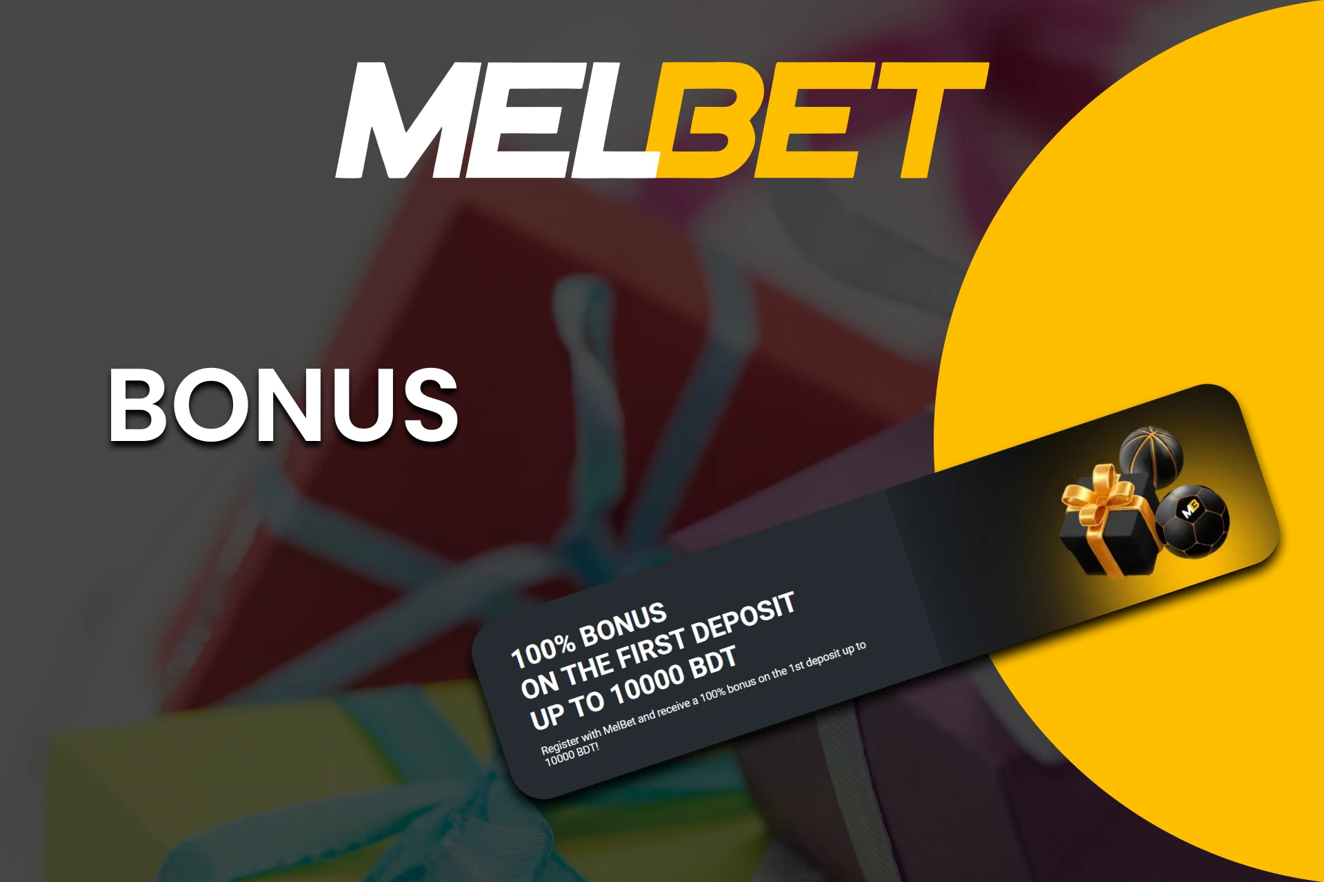 Get a bonus from Melbet for betting on esports.