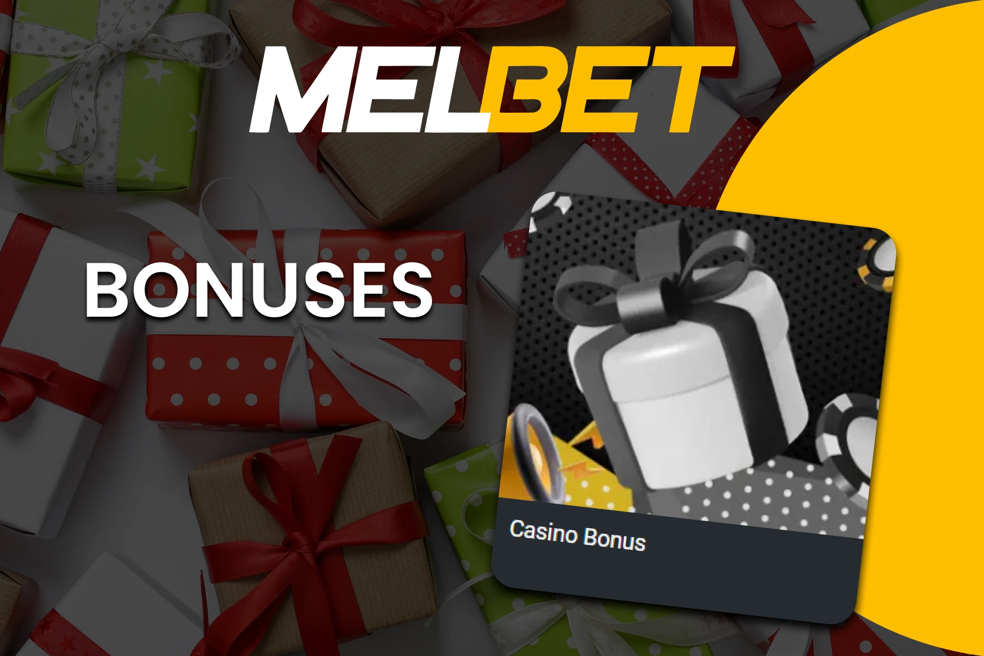 Melbet gives a bonus for playing Slots.