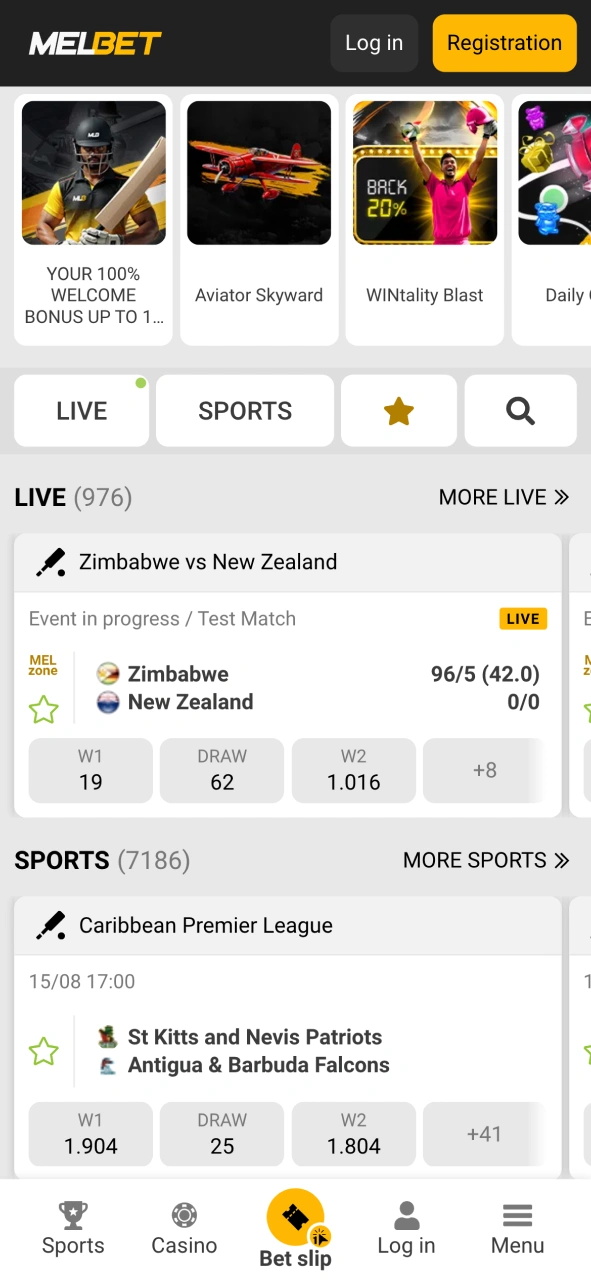 Download the Melbet app for iOS directly from the official site.
