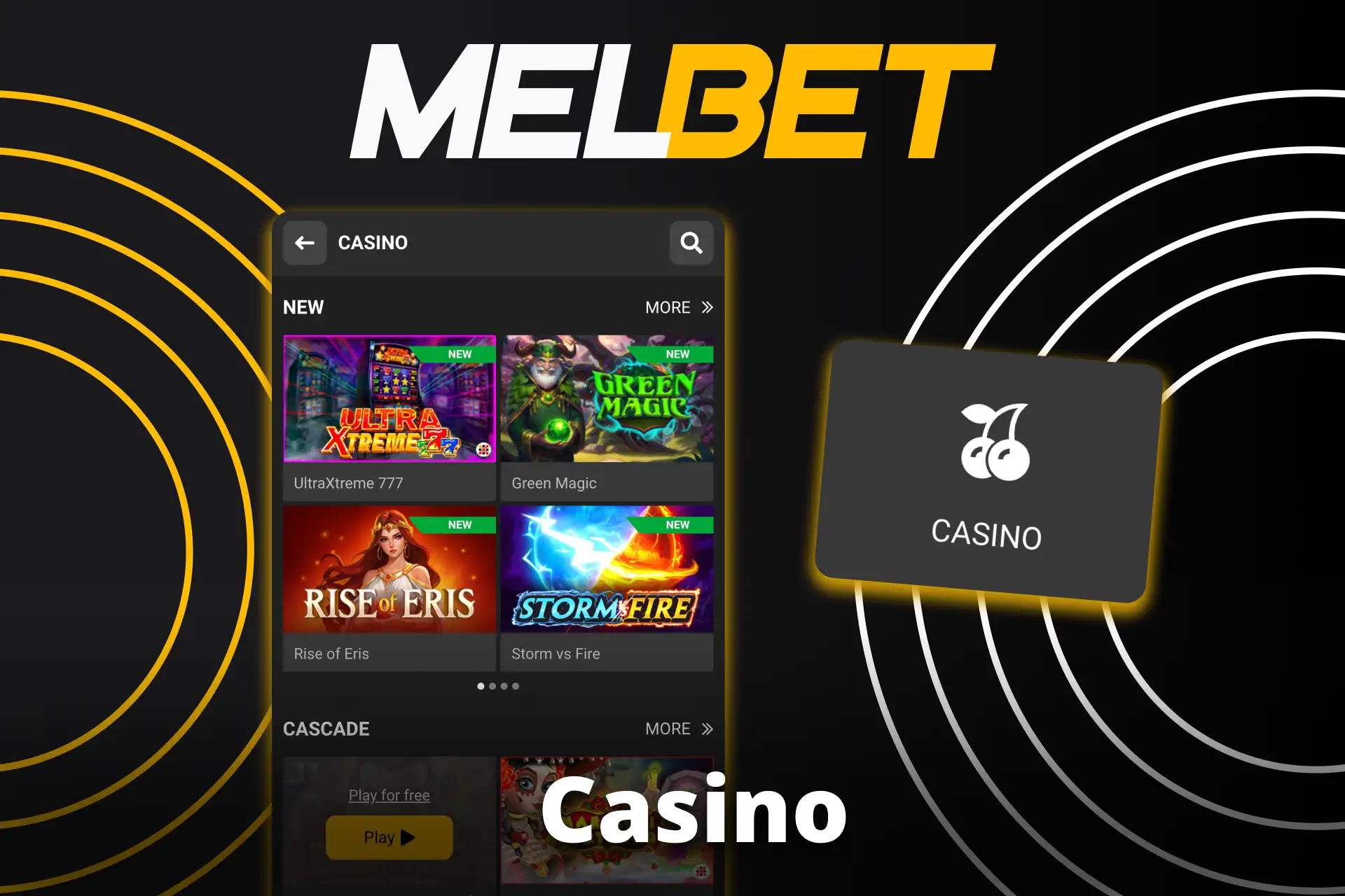 Use the Melbet app to play casino games in Bangladesh.