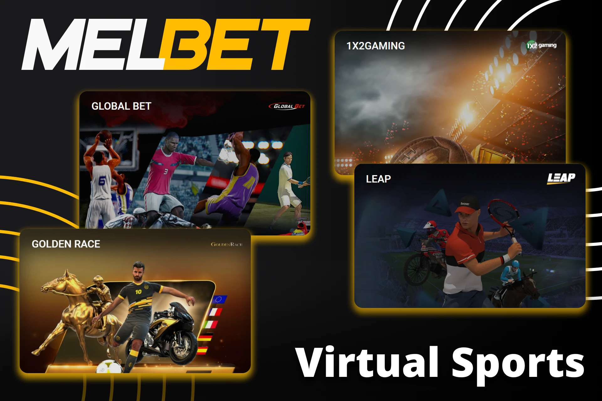 Bet on virtual sports with Melbet BD.