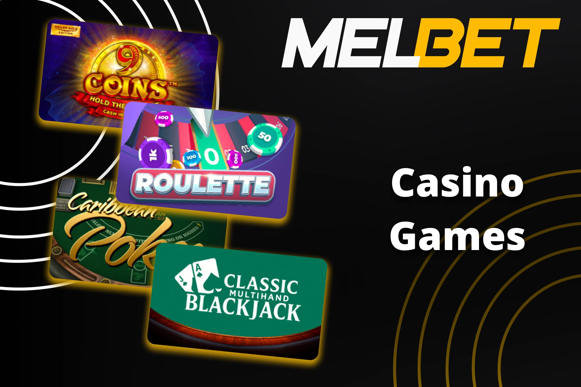 Find out what casino games Melbet has in store for you.