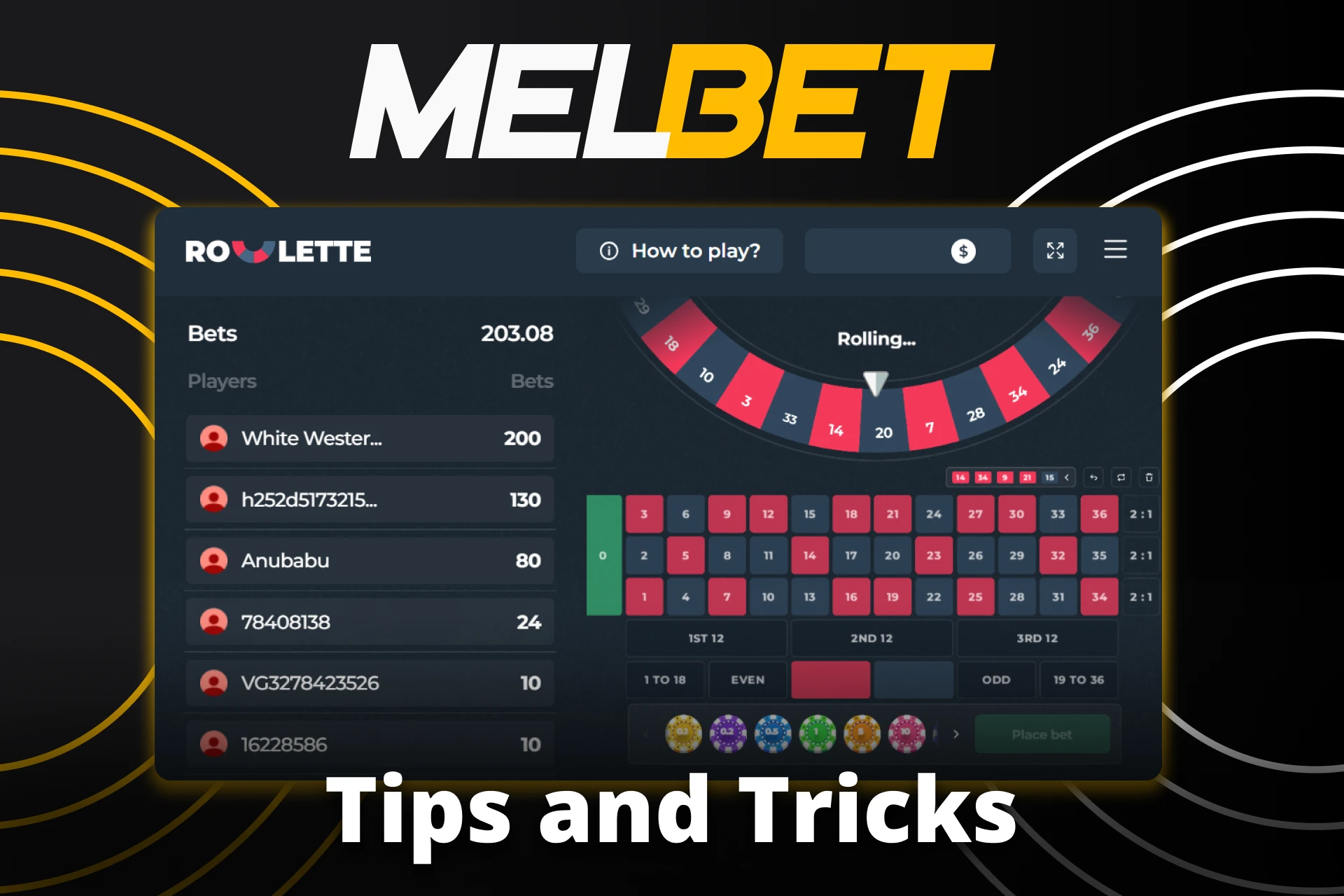 Melbet-এ অন্যান্য Jackpot খেলোয়াড়দের টিপস দেখুন।