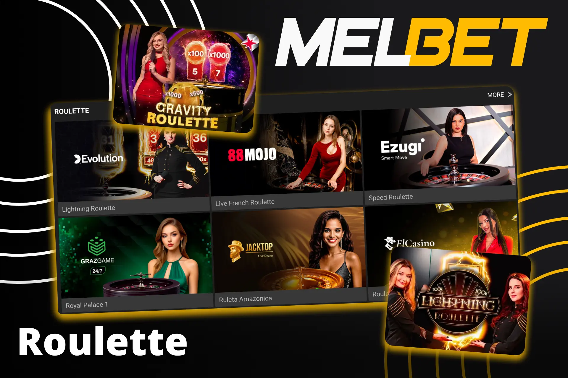 Melbet ক্যাসিনোতে গ্র্যাভিটি রুলেট এবং অন্যান্য সেরা গেমগুলিতে যোগদান করুন।
