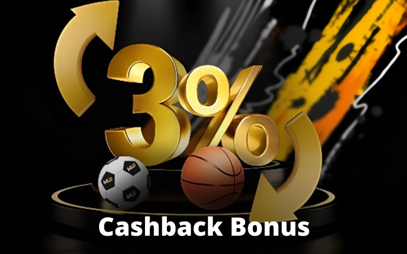 Get three percent weekly cashback on your lost sports bets at Melbet.