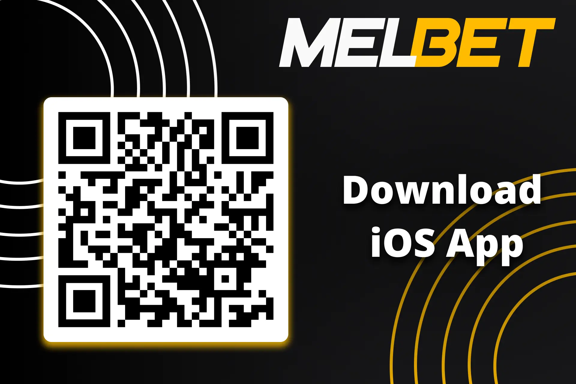Melbet iOS অ্যাপ ইনস্টলেশনের জন্য অফিসিয়াল QR কোডটি ব্যবহার করুন।