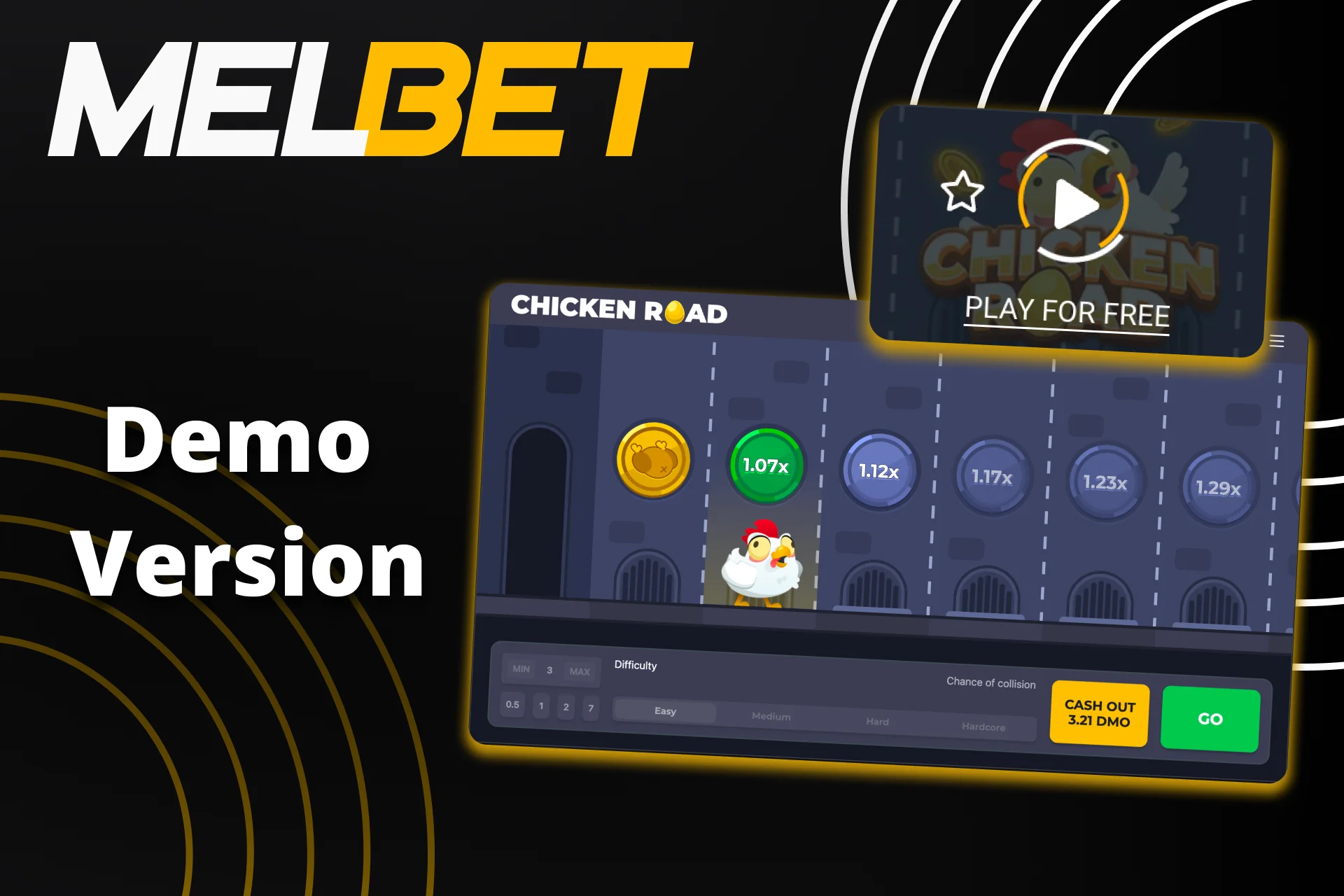 Try Chicken Road demo at Melbet now.