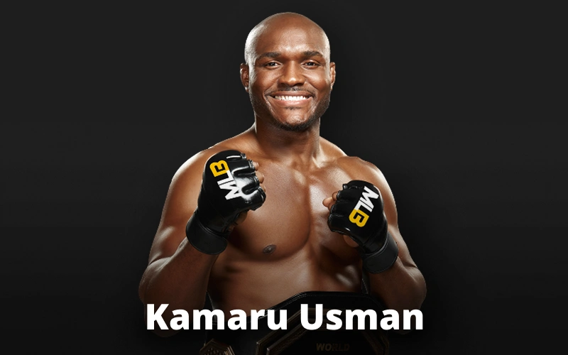 Bet with Kamaru Usman on the Melbet official betting site.