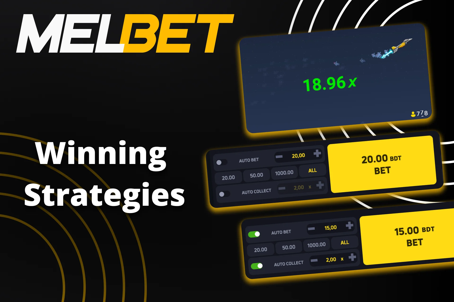 Try the Martingale strategy at Melbet.