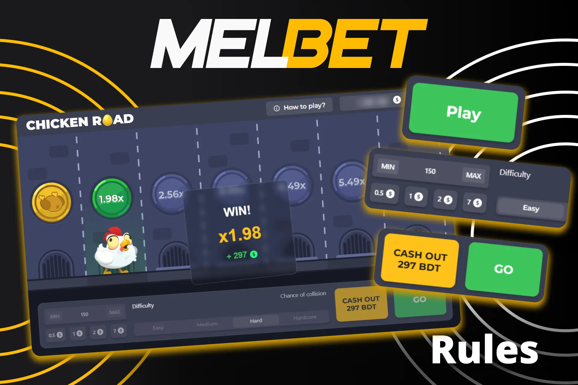 Learn the official Melbet Chicken Road game rules and mechanics.