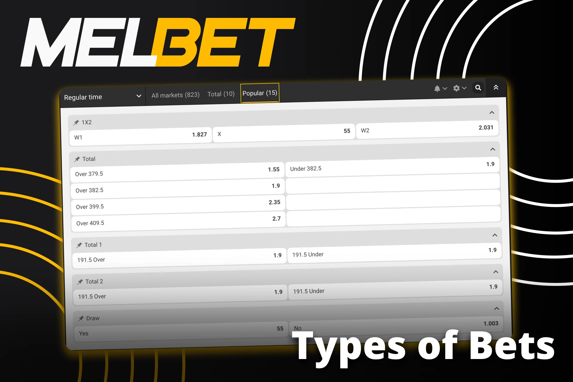Explore cricket betting markets and win at Melbet.