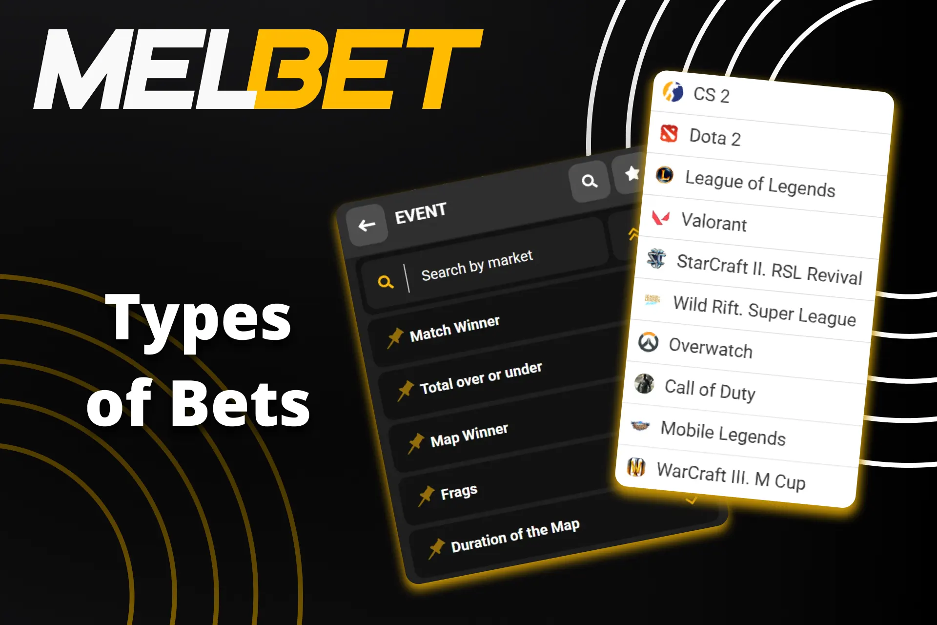 অফিসিয়াল Melbet পোর্টালে বিভিন্ন eSports বেটিং মার্কেট অন্বেষণ করুন।
