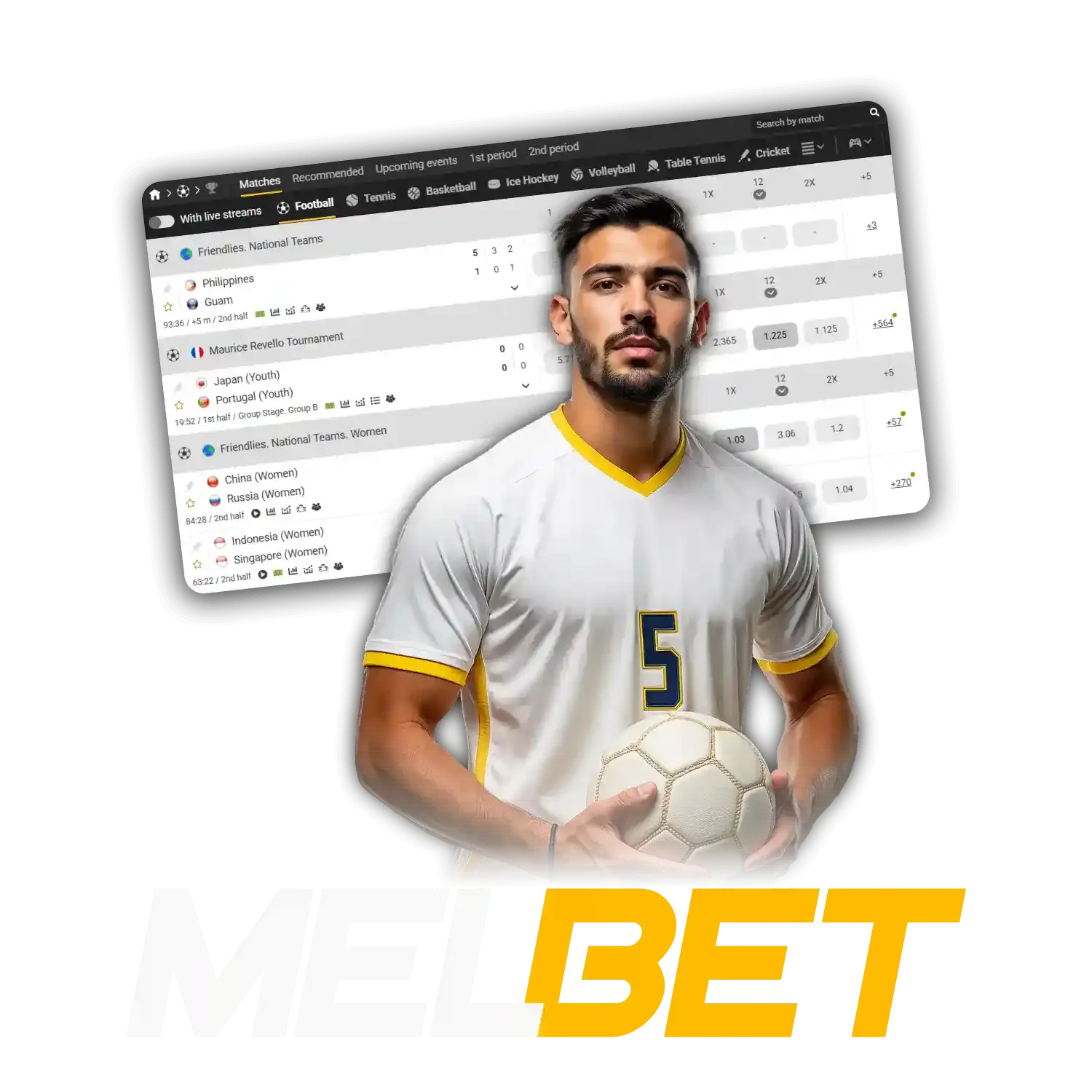 Read the article and find out how to bet on football at Melbet.